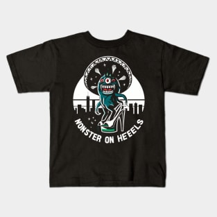 'Monster on Heels' Kids T-Shirt